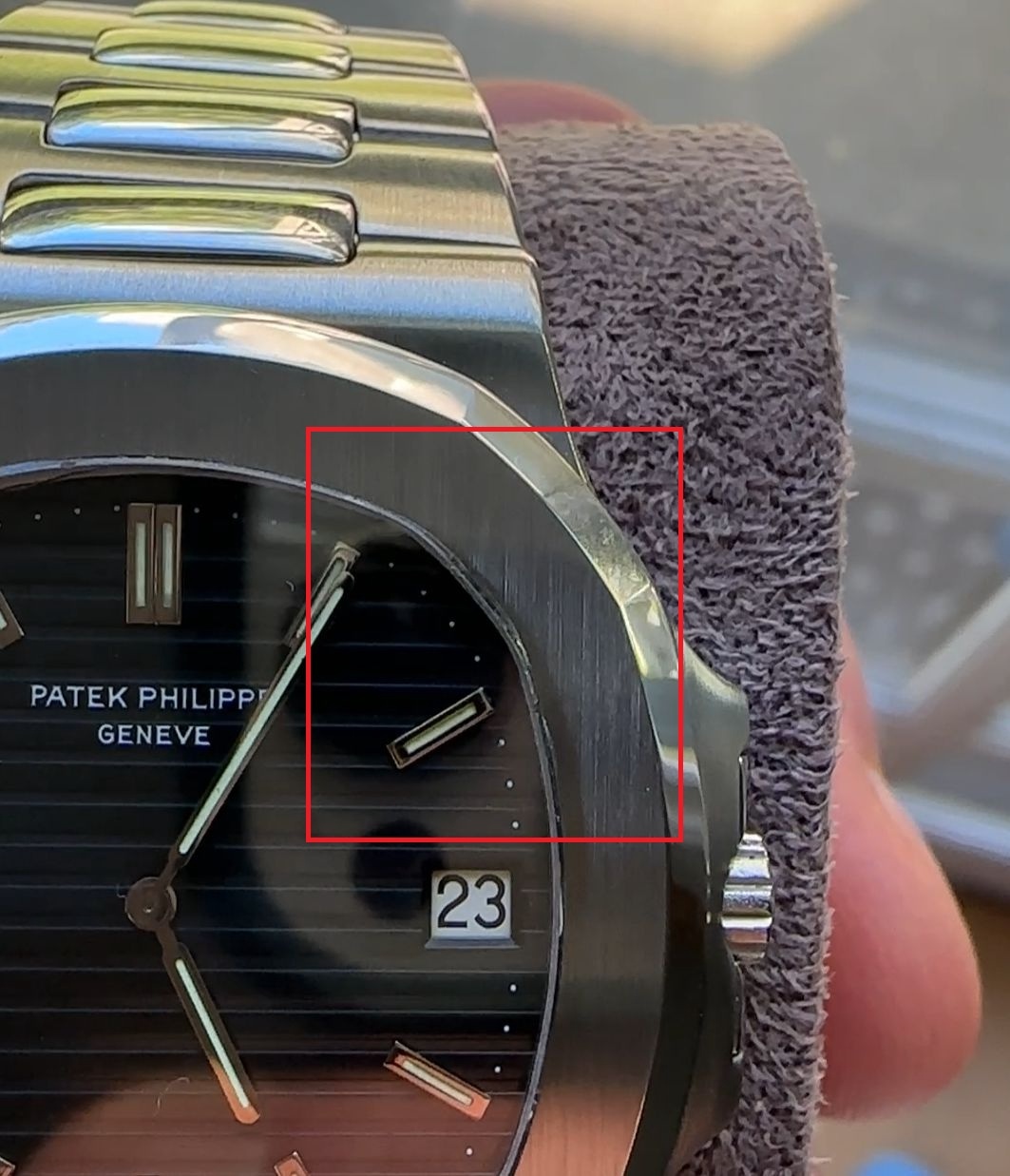 Watch by Patek Philippe, 3700, Nautilus