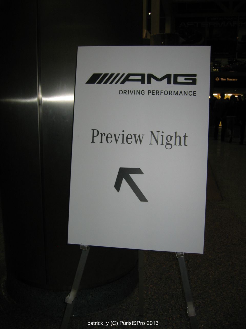 Road Signs inside the building...