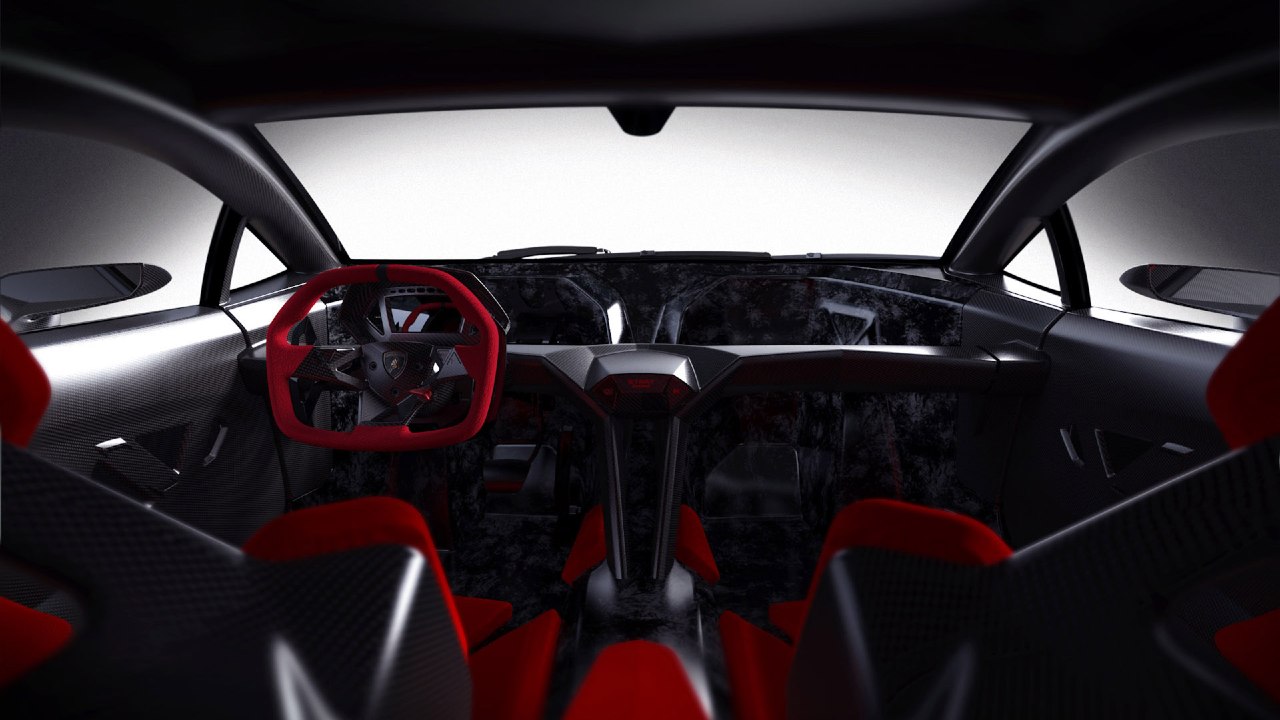 The Sesto Elemento's interior.