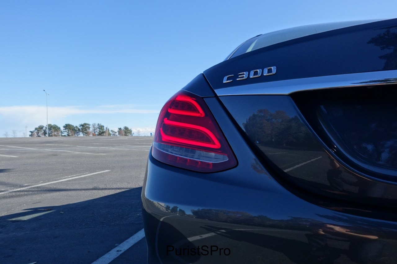 This vehicle has the optional headlamps, which means the rear lamps have this design. 