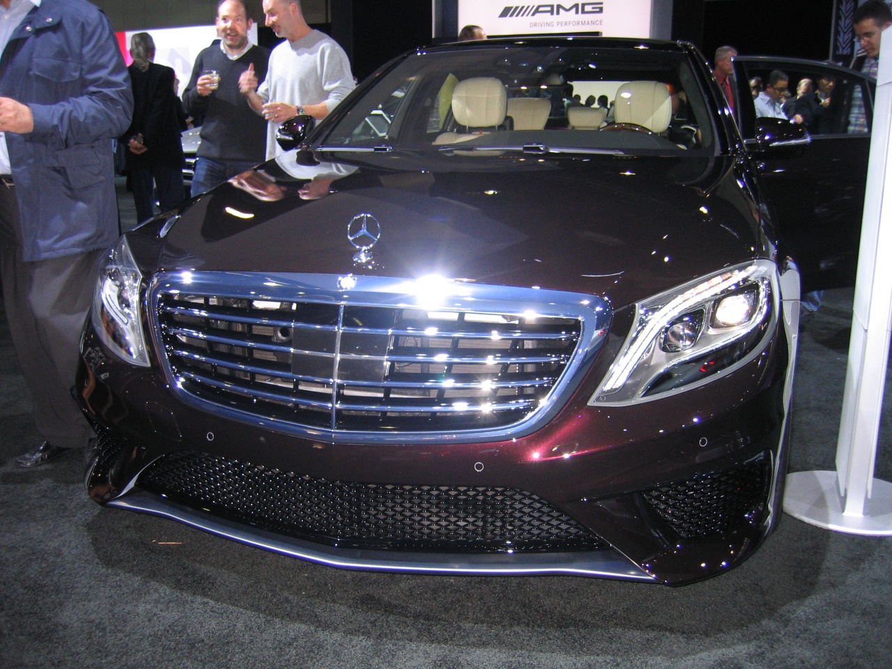 The S63 looks great in this awesome color