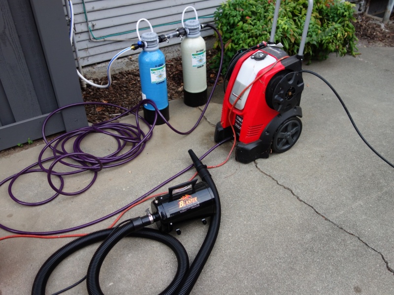 Water filter, Pressure washer & Air blaster