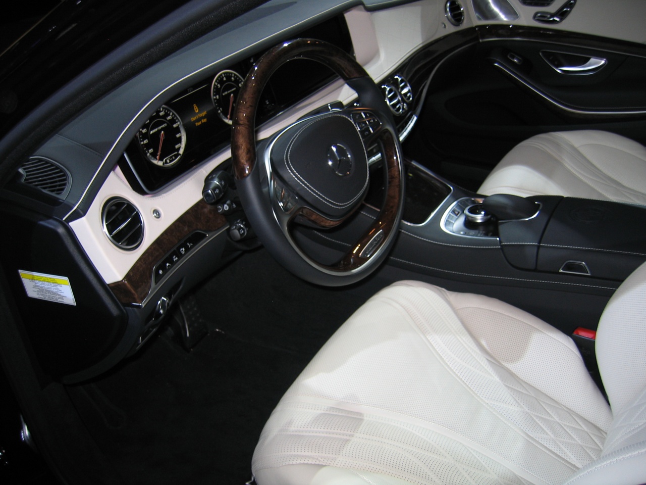 What was really impressive to me was the Burmester Audio System