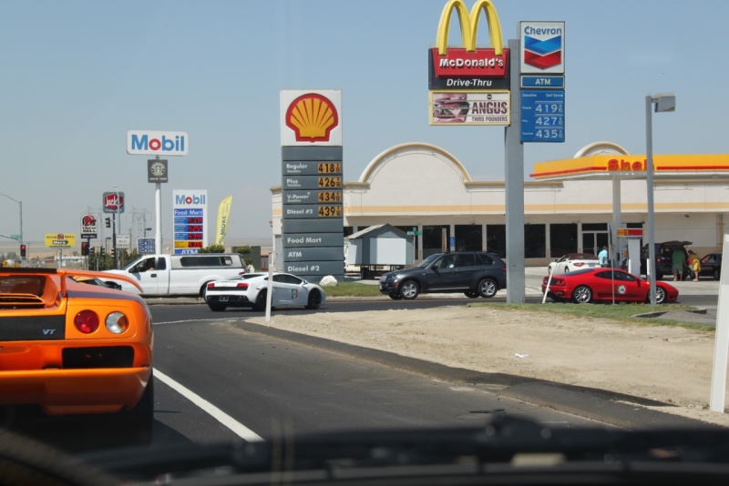 Lunch and gas