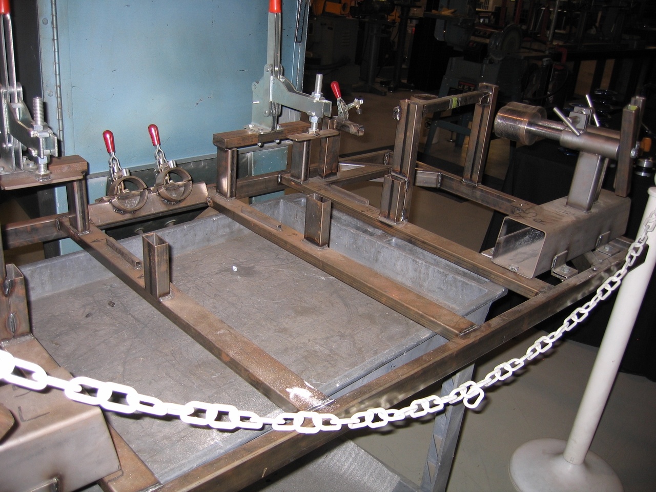 A jig to make full length exhaust systems I think.