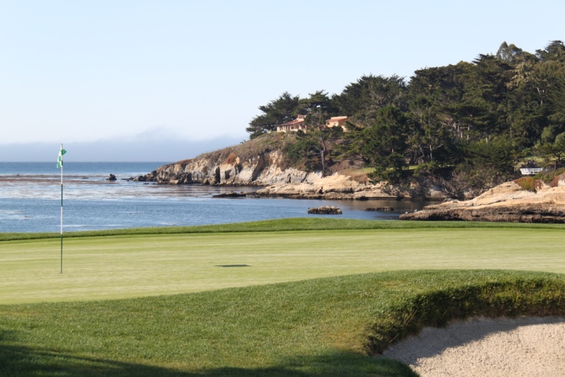 18th hole at Pebble Beach