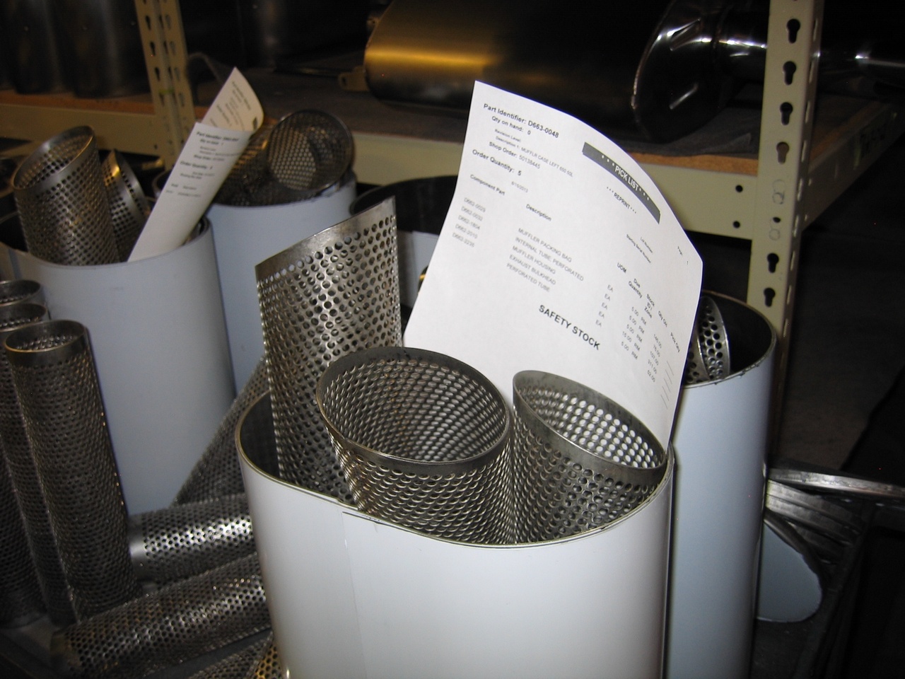 These go inside the mufflers. 