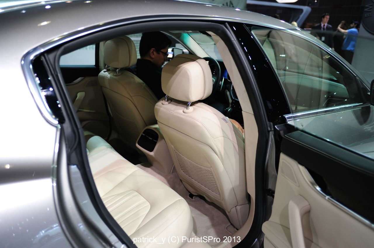 There's so much leather in here...