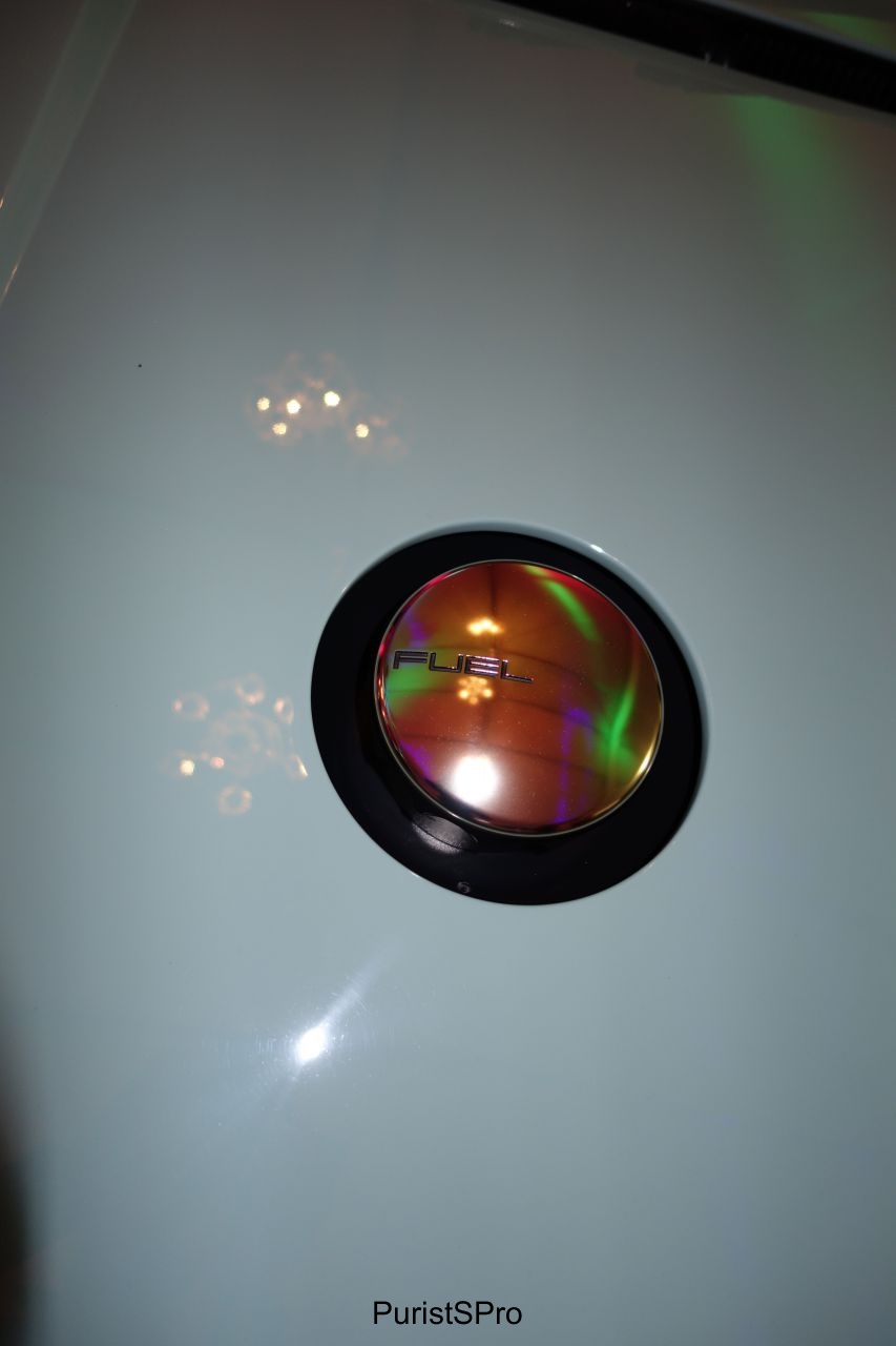 Fuel Cap on Hood of Singer