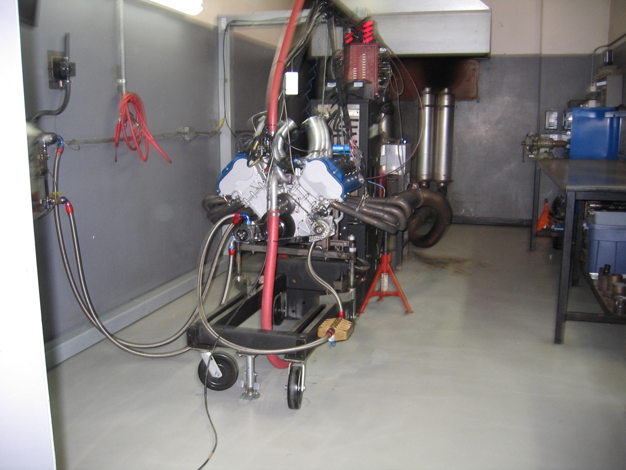 The racing engines have to be tested and homologized.