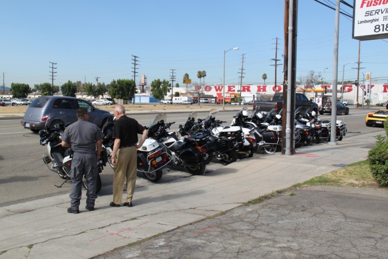 Police escorts!
