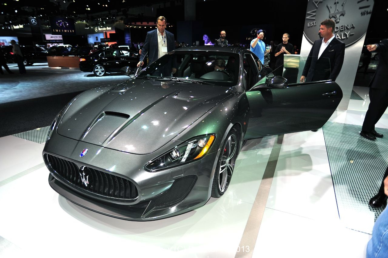 Another gray Maserati... The Dark Lord's car has arrived. Trident provided.