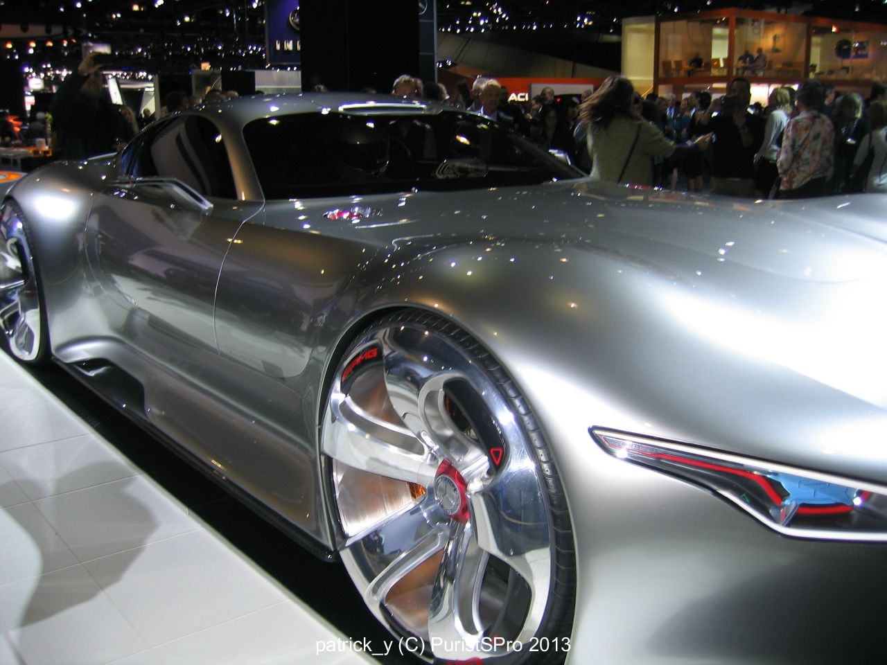 Strikingly beautiful car. 