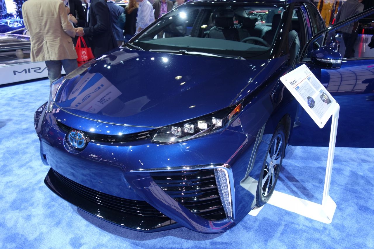 The Mirai Hydrogen Car