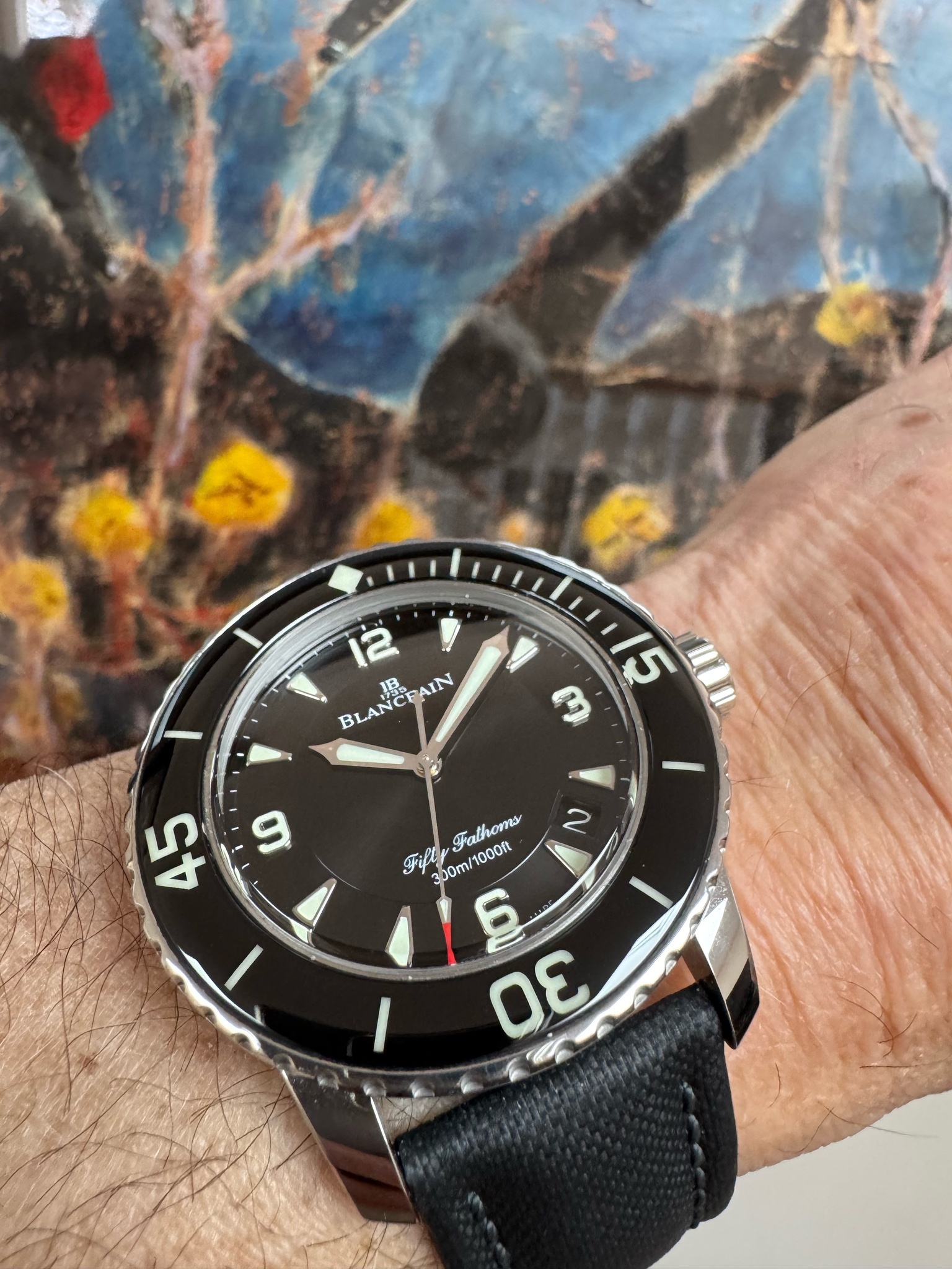 Watch by Blancpain, Fifty Fathoms, 50th Anniversary