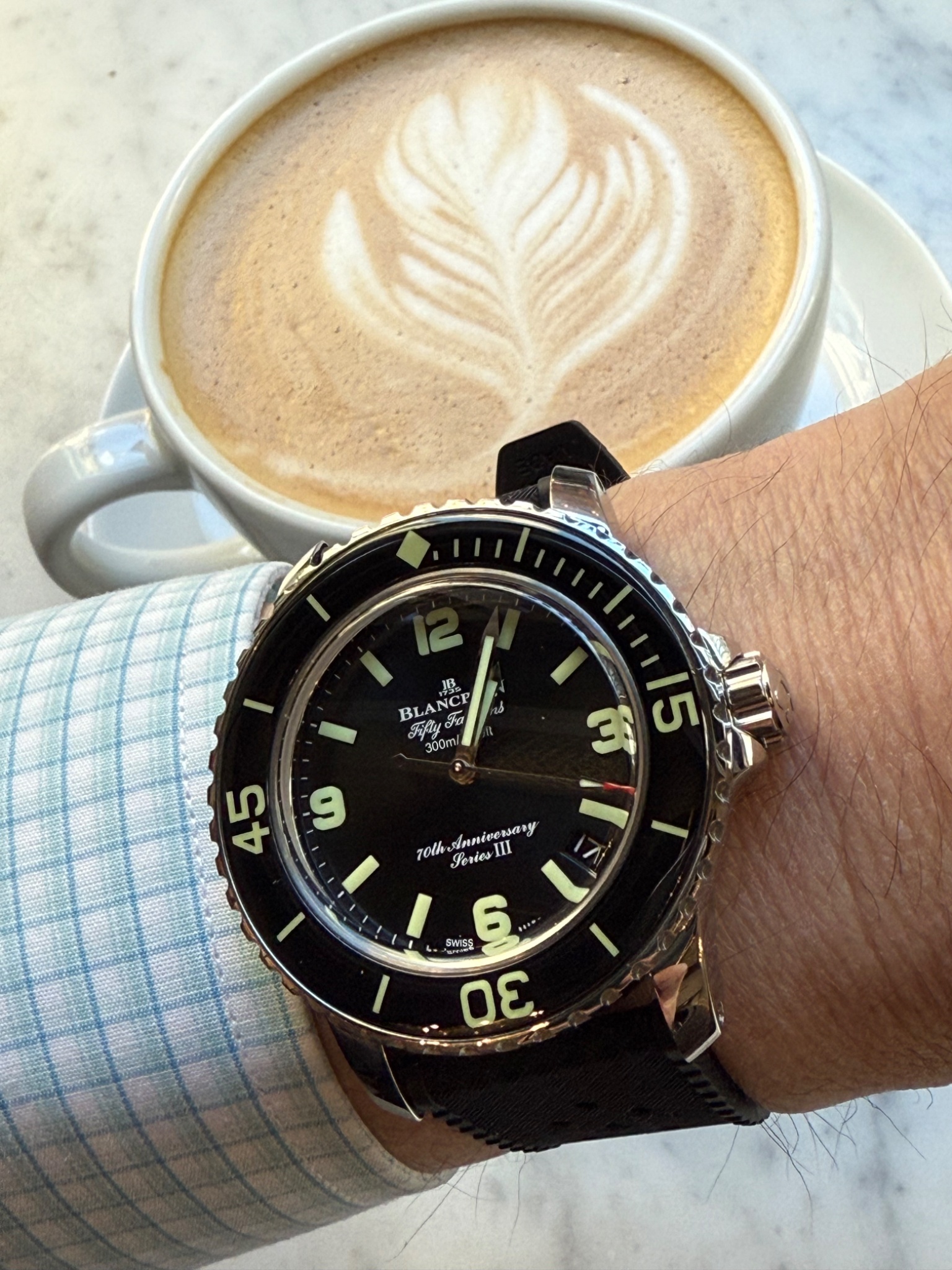 Watch by Blancpain, Fifty Fathoms, 70th Anniversary