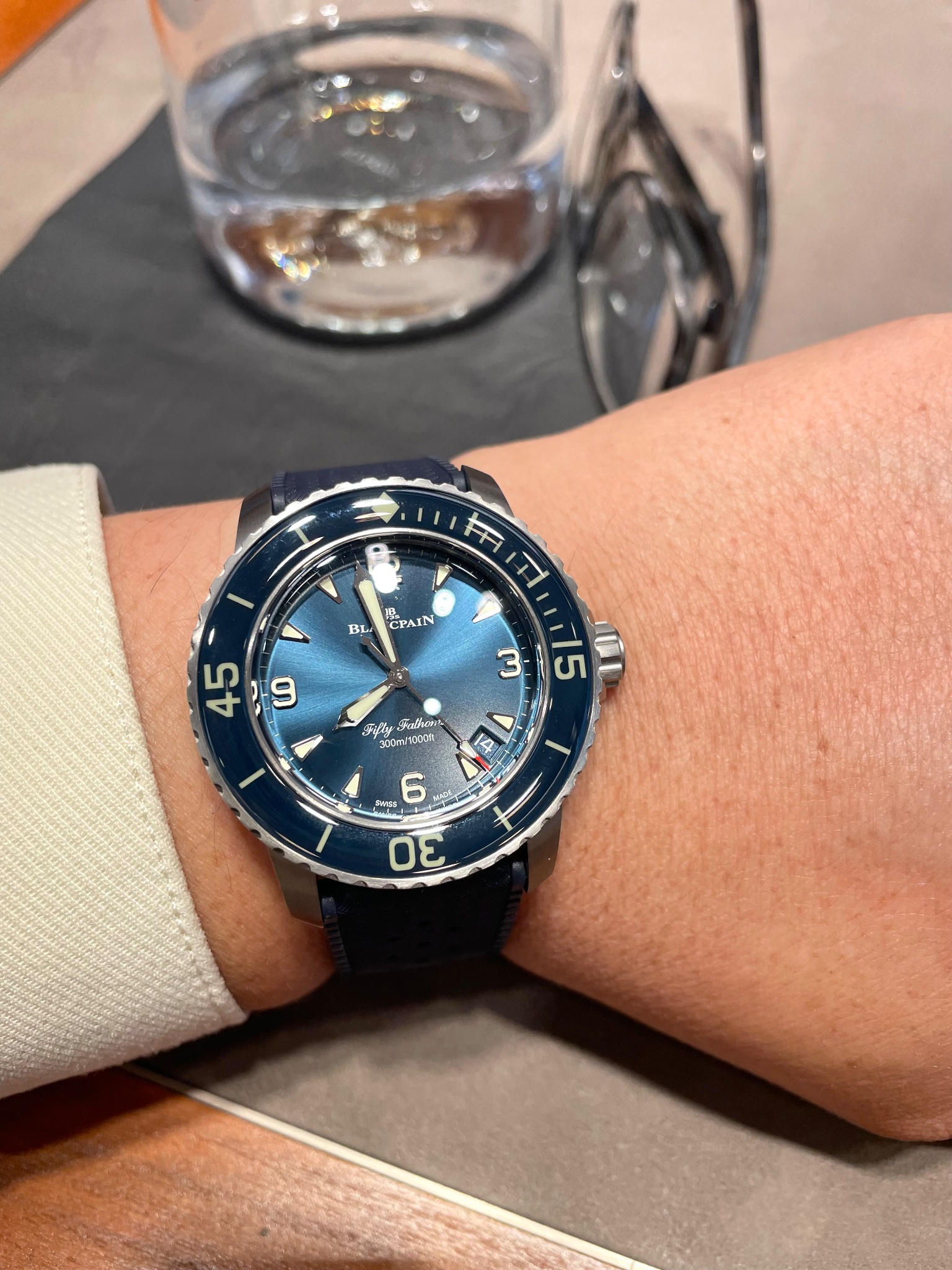 Watch by Blancpain, Fifty Fathoms, 50th Anniversary