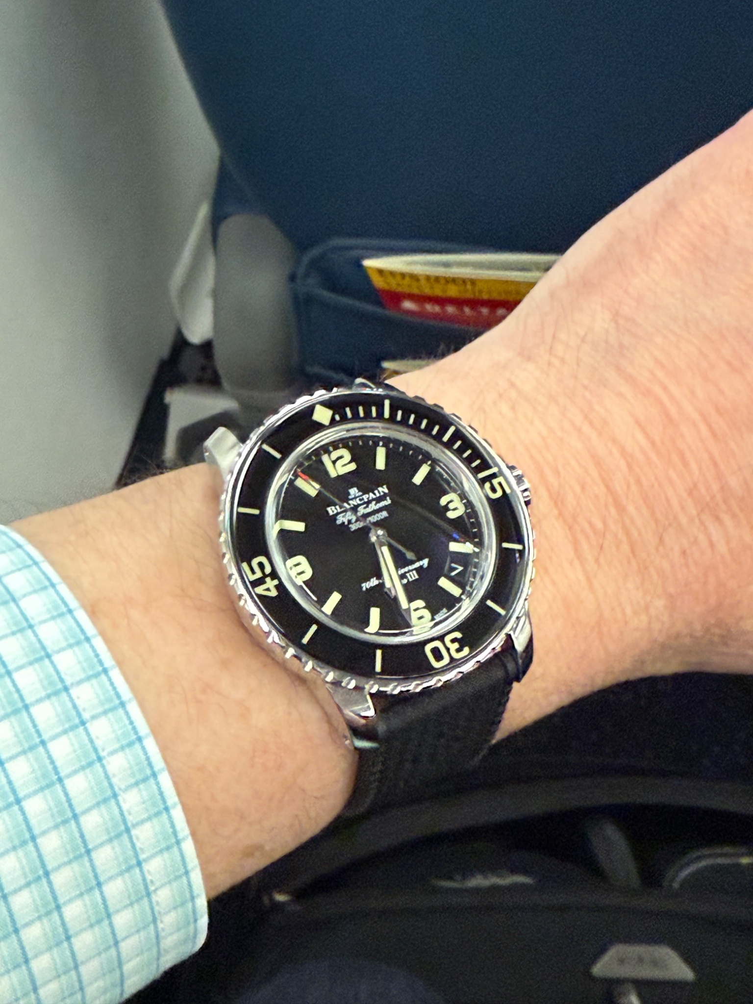 Watch by Blancpain, Fifty Fathoms, 70th Anniversary
