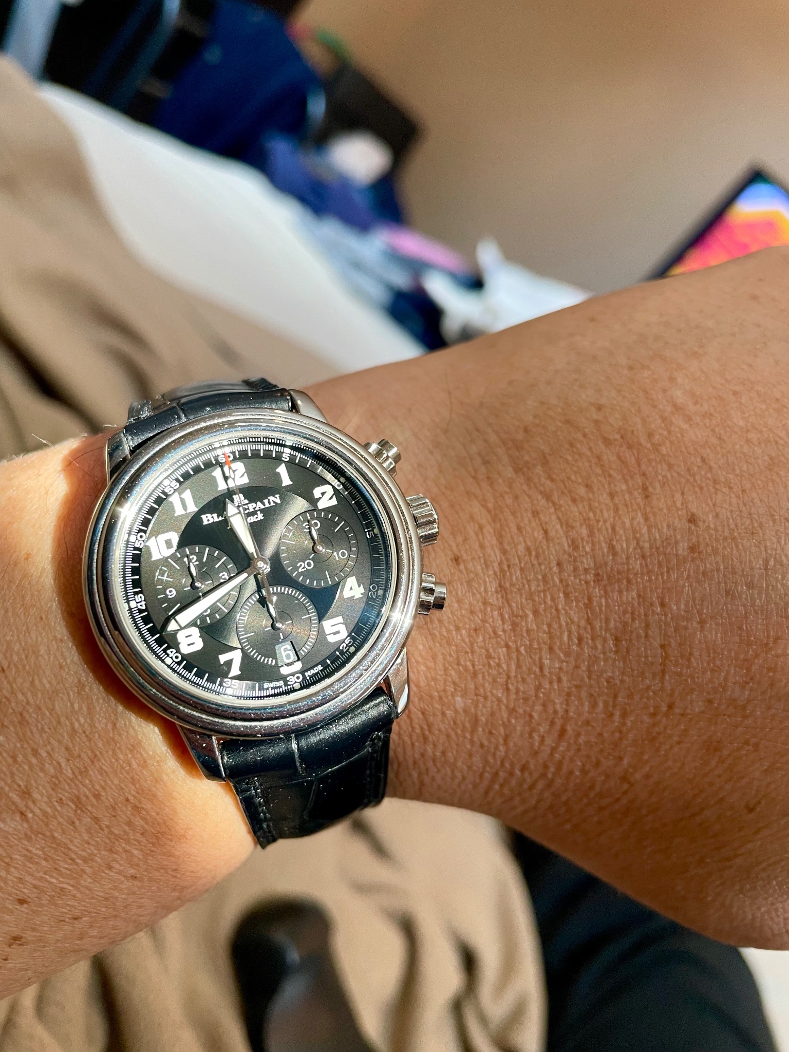 Watch by Blancpain, Leman Flyback Chronograph