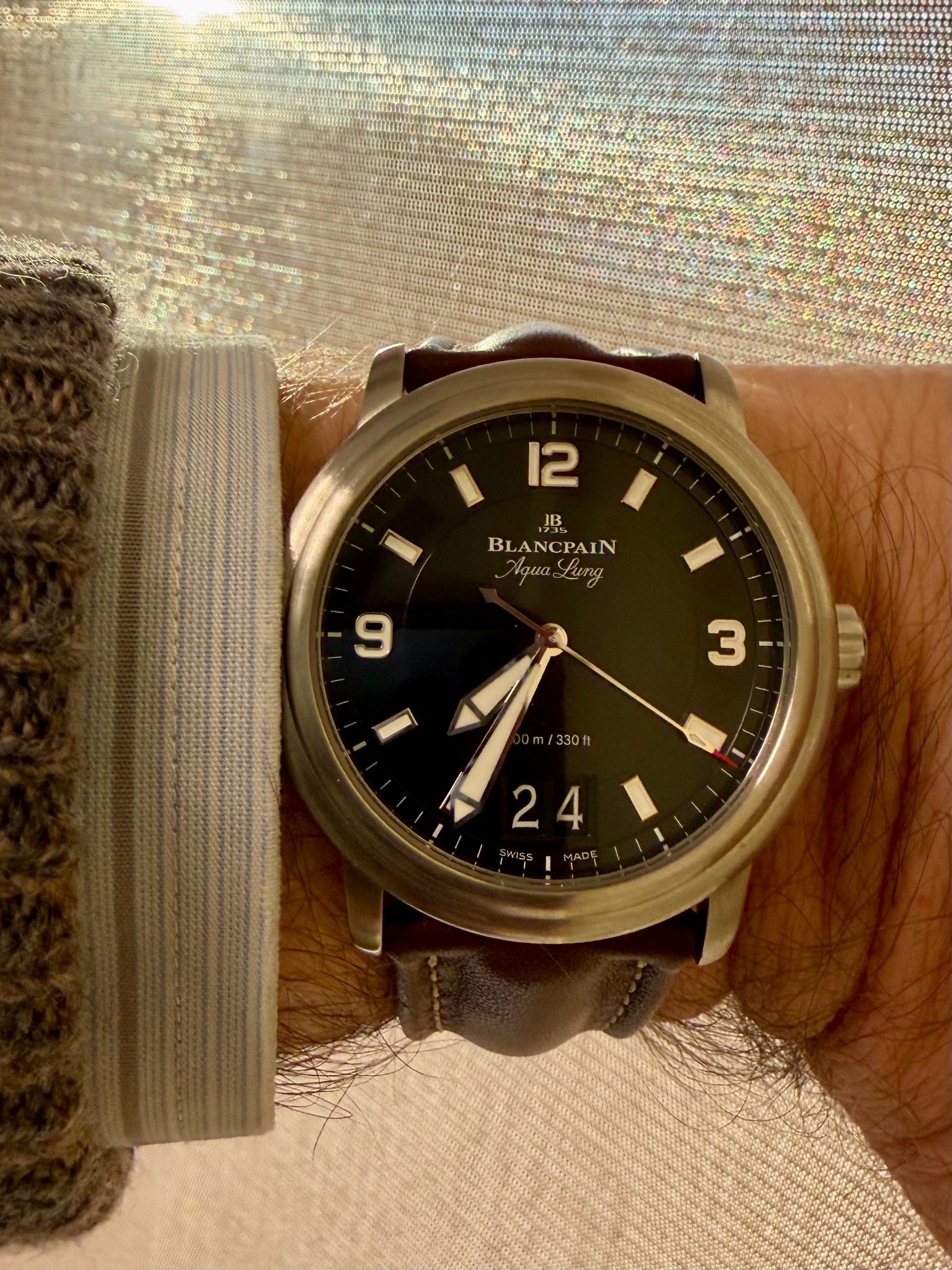 Watch by Blancpain, Leman Aqua Lung