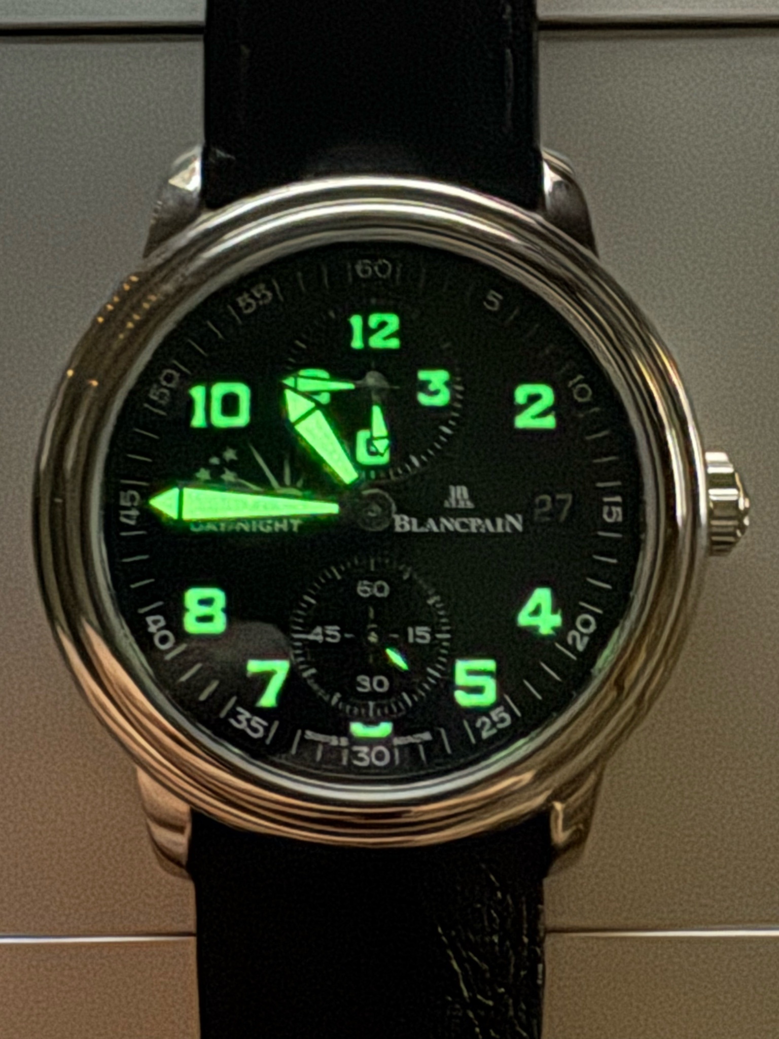 Watch by Blancpain, Leman Double Time Zone, 2160-1127-53 b