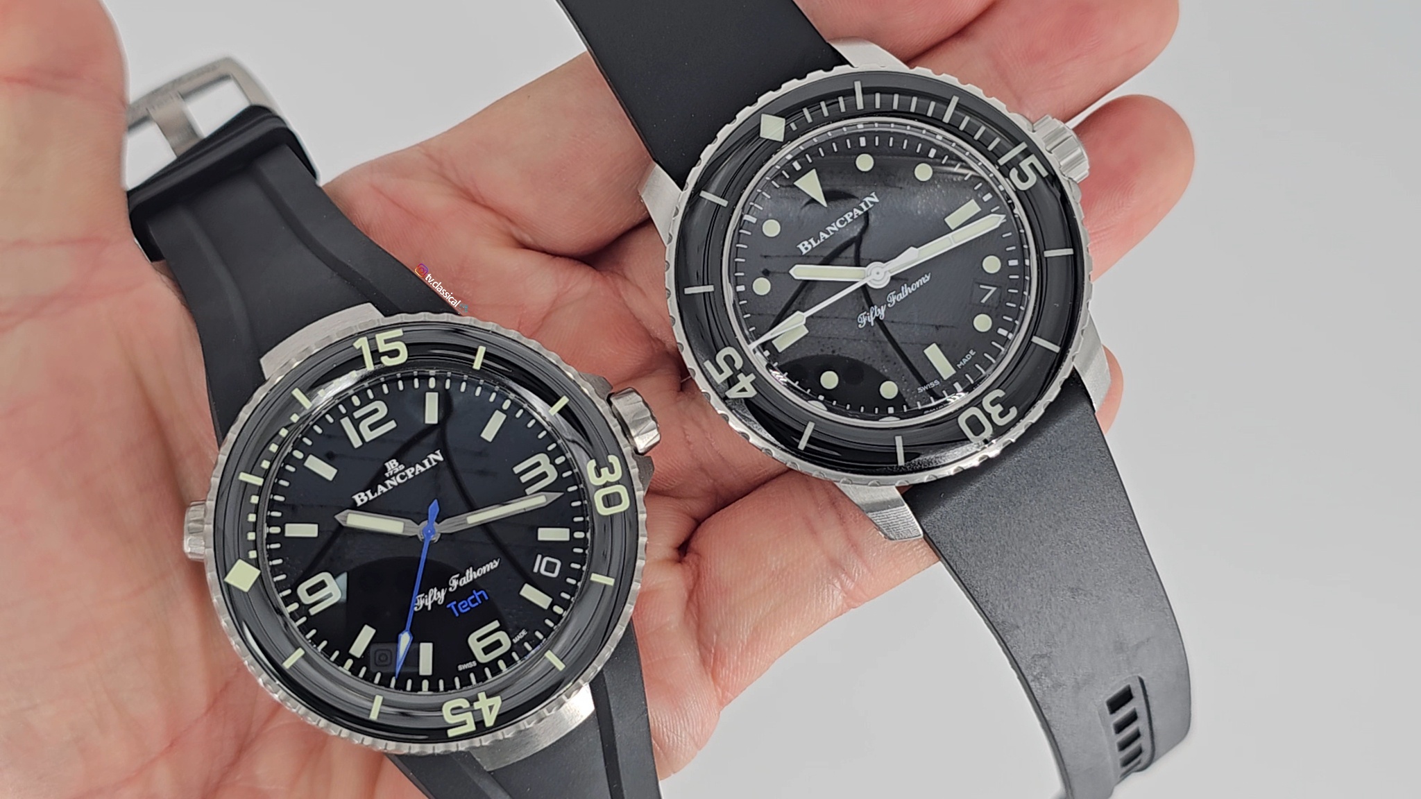 Watch by Blancpain, Fifty Fathoms