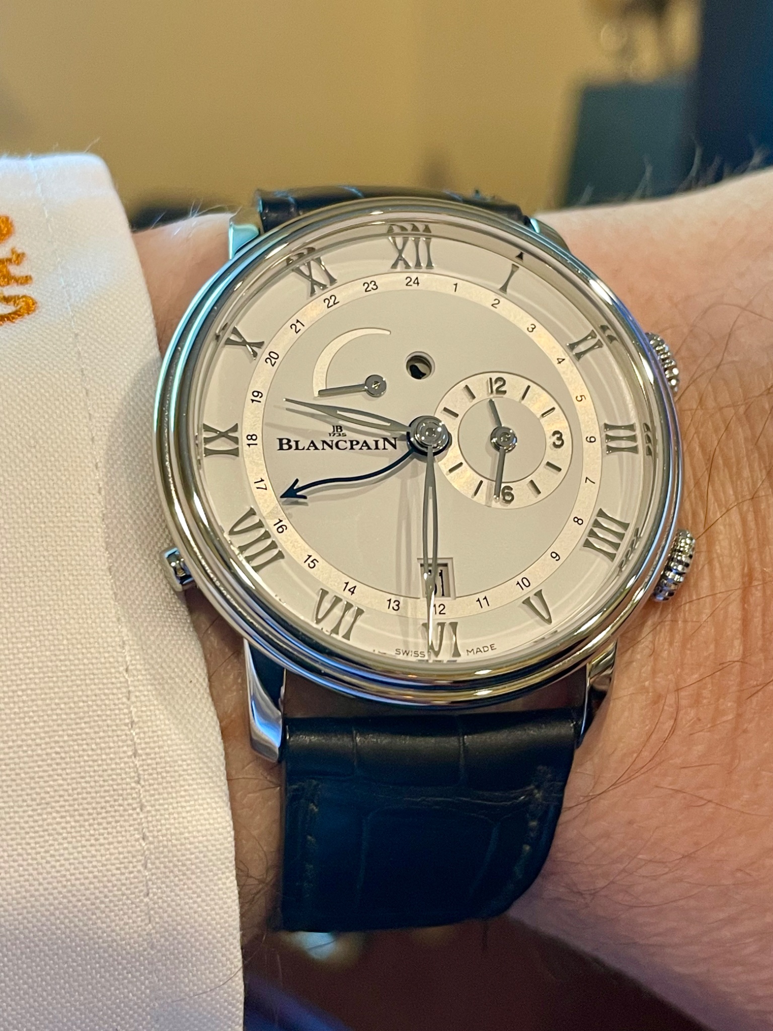 Watch by Blancpain, Villeret, GMT
