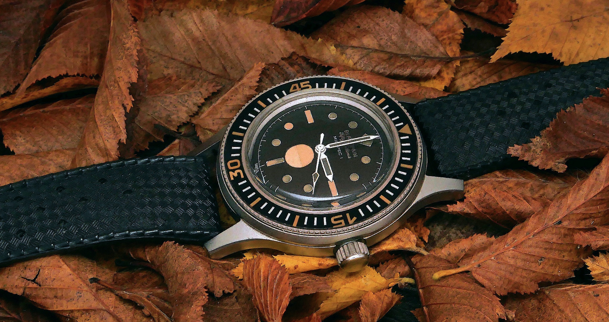 Watch by Blancpain, Fifty Fathoms, Pakistani Milspec