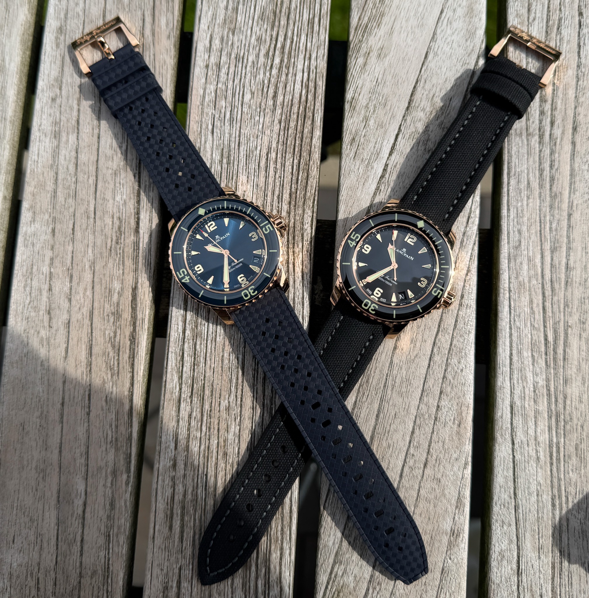 Watch by Blancpain, Fifty Fathoms, 5015