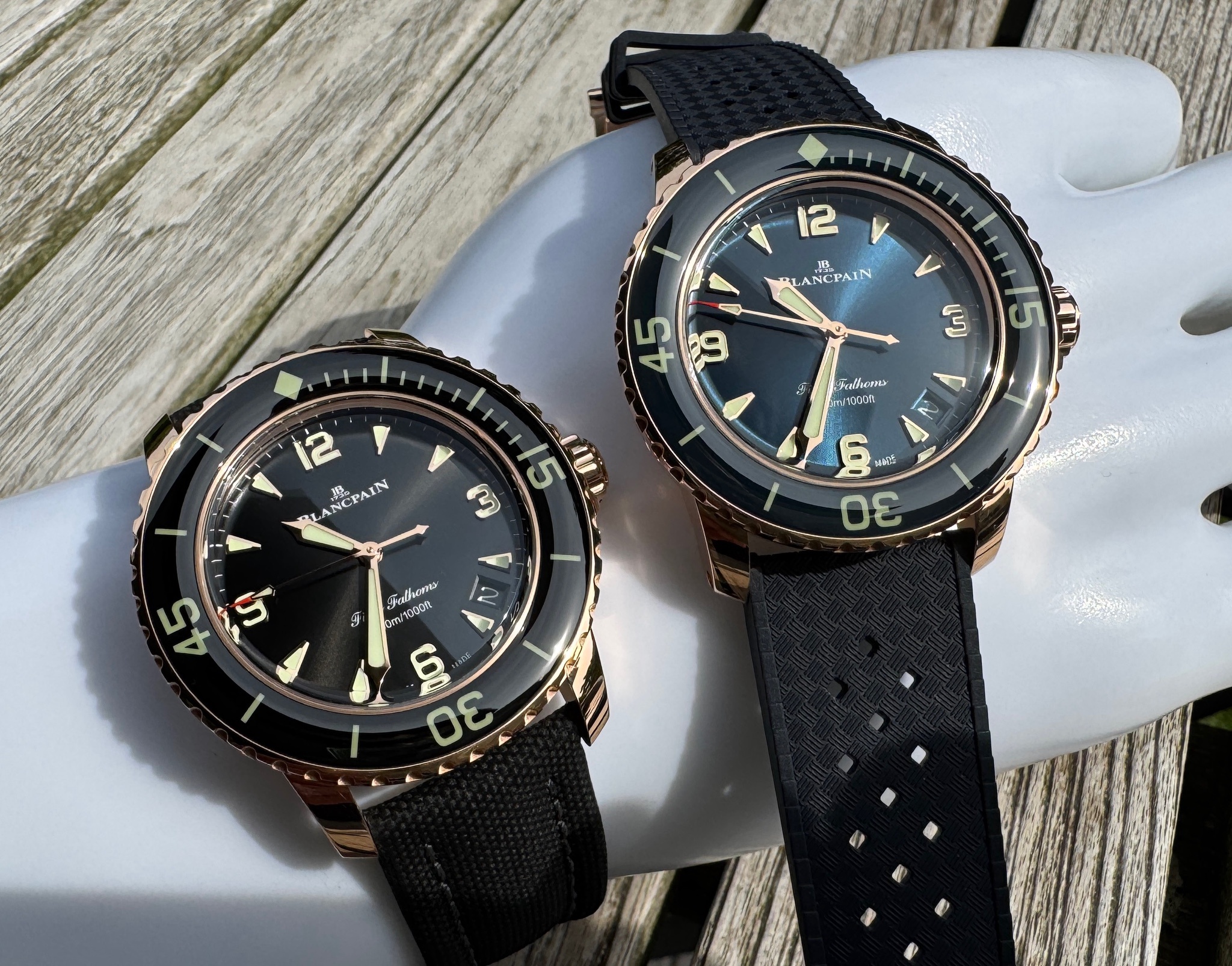 Watch by Blancpain, Fifty Fathoms, 5015