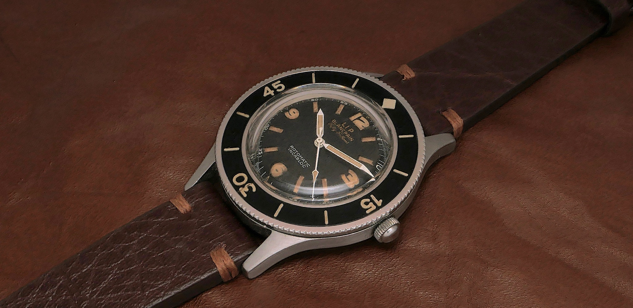 Watch by Blancpain, LIP Blancpain, Fifty Fathoms