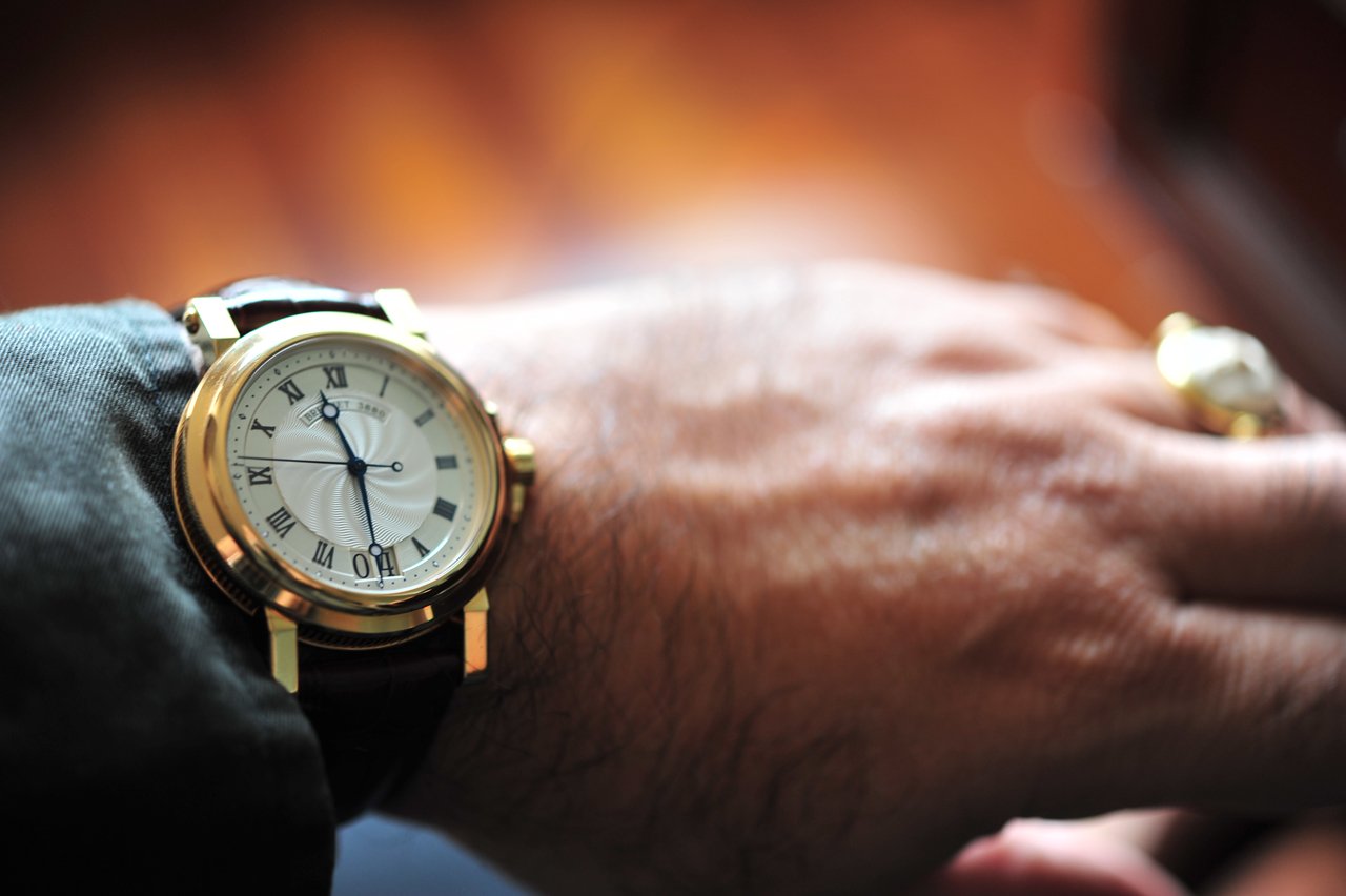 The Breguet Marine 5817 in yellow Gold
