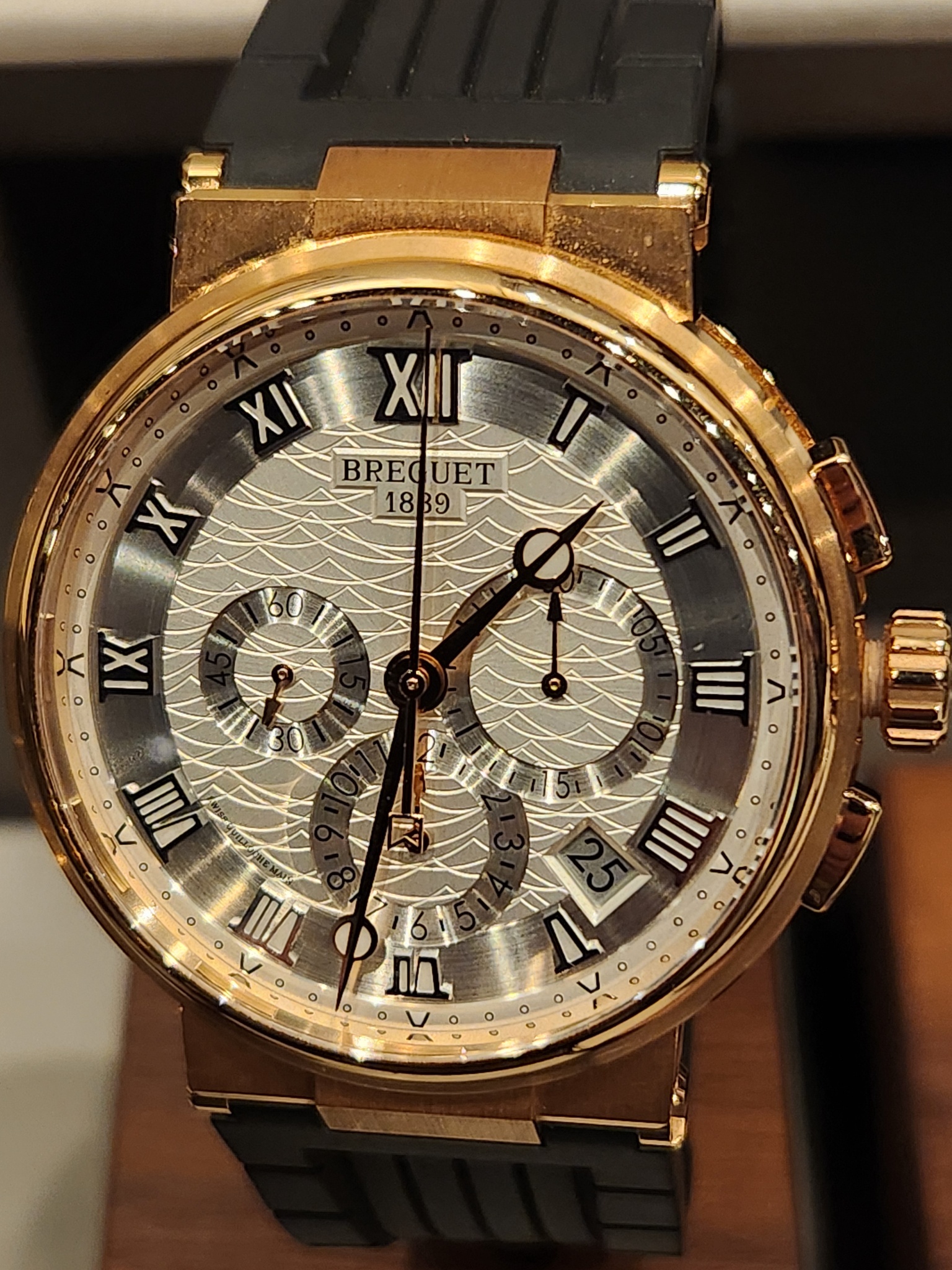 Watch by Breguet, Marine , Marine Chronographe, 5527