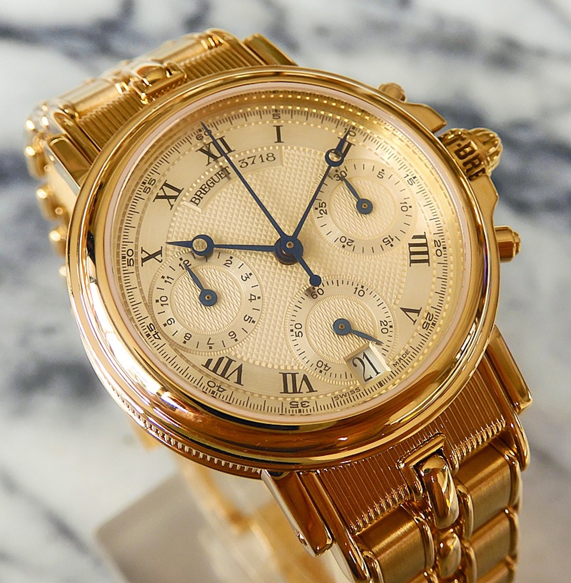 Watch by Breguet, Marine , Marine Chronograph - Mens, 3460
