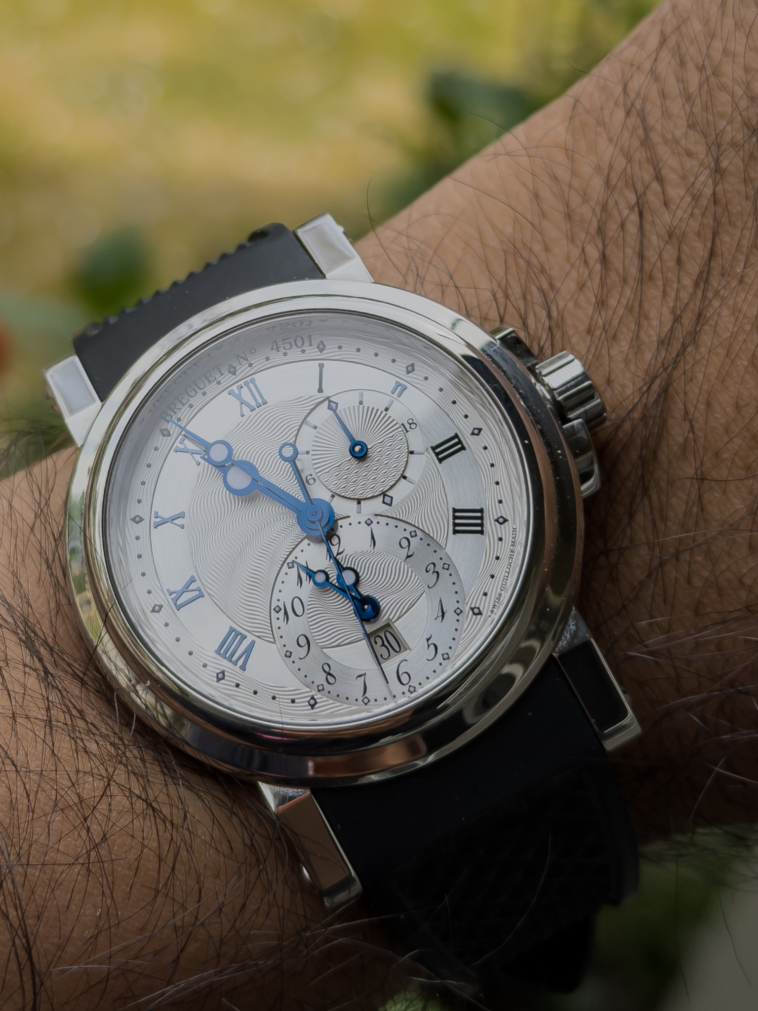 Watch by Breguet, Marine Automatic Big Date, 5817, 5817st/12/5v8, Marine
