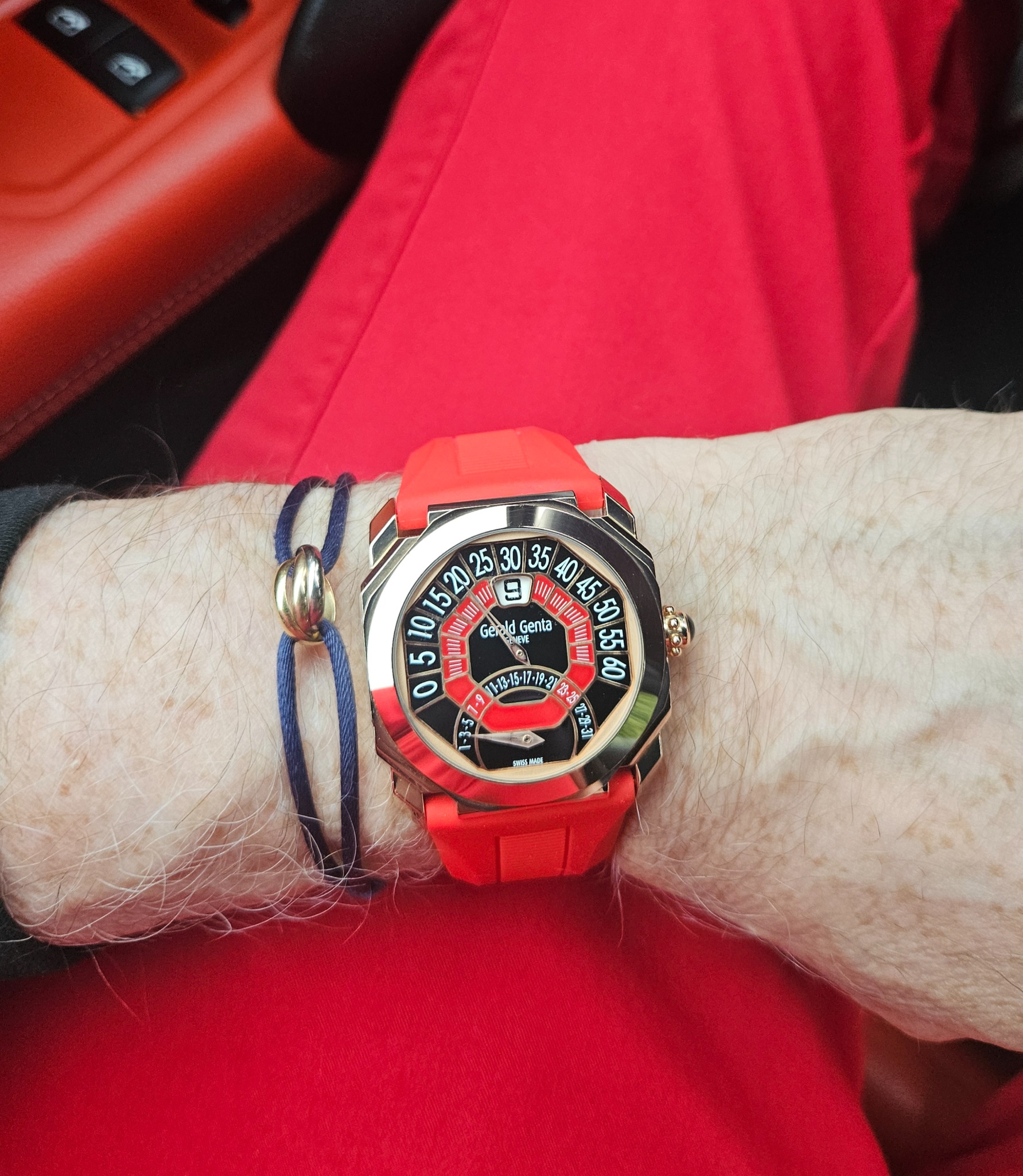 Watch by Bulgari, Gerald Genta, Arena Bi-Retrograde