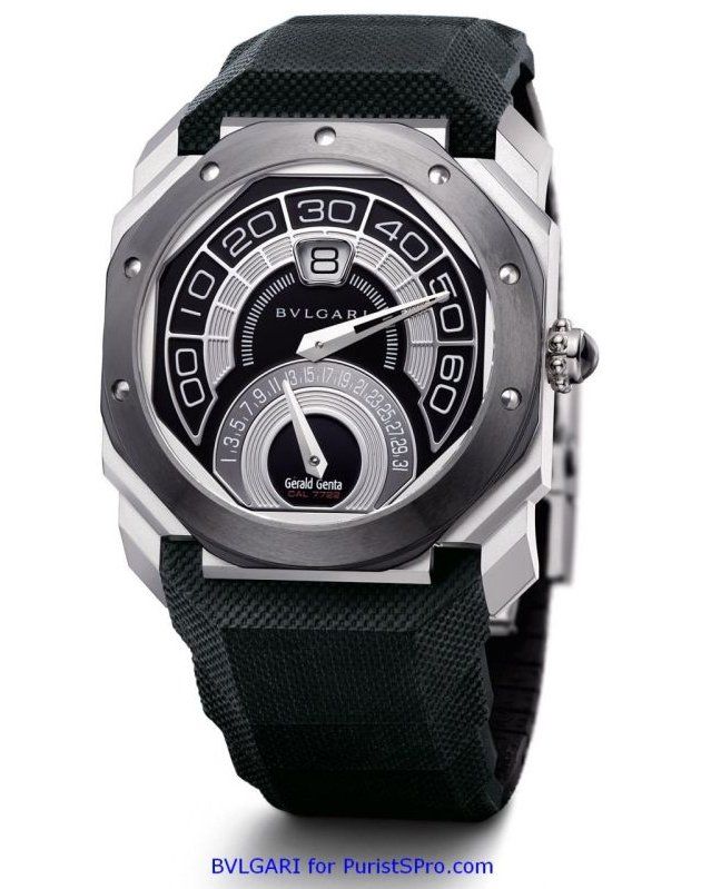 Bulgari Collection Gerald Genta Octo Bi-Retro Steel Ceramic