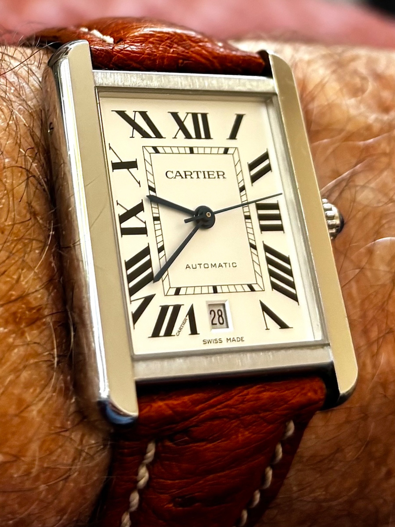 Watch by Cartier, Tank, Tank Solo