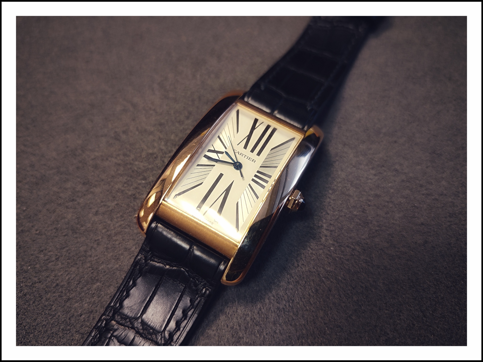 Watch by Cartier, Tank Americaine, Tank