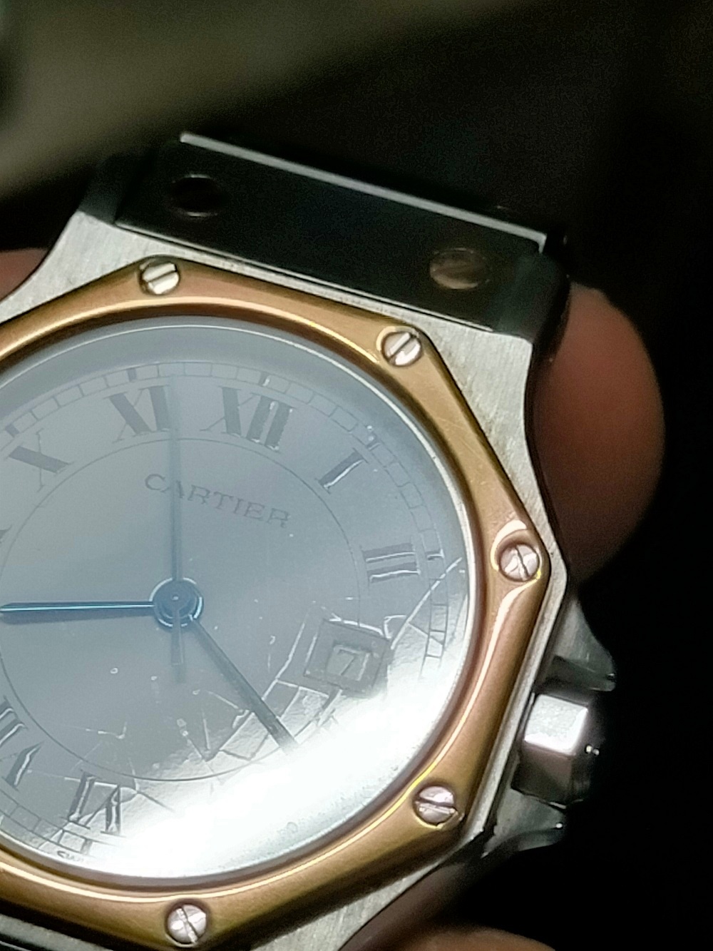 Watch by Cartier, Santos, Santos Octagon