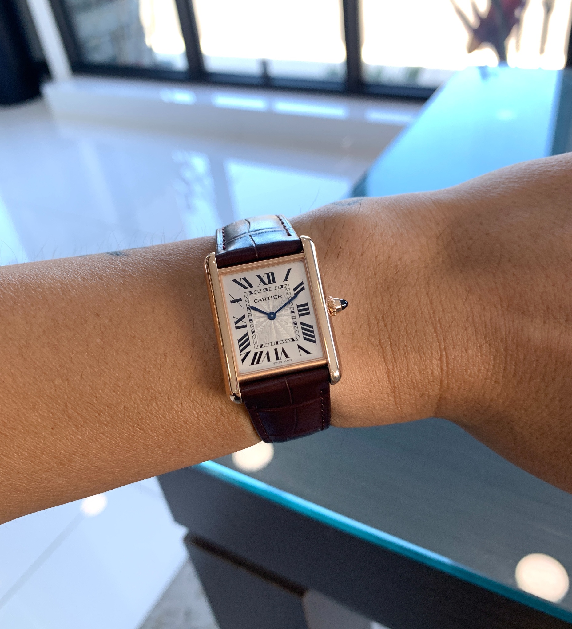 Watch by Cartier, Tank Louis Cartier, Tank
