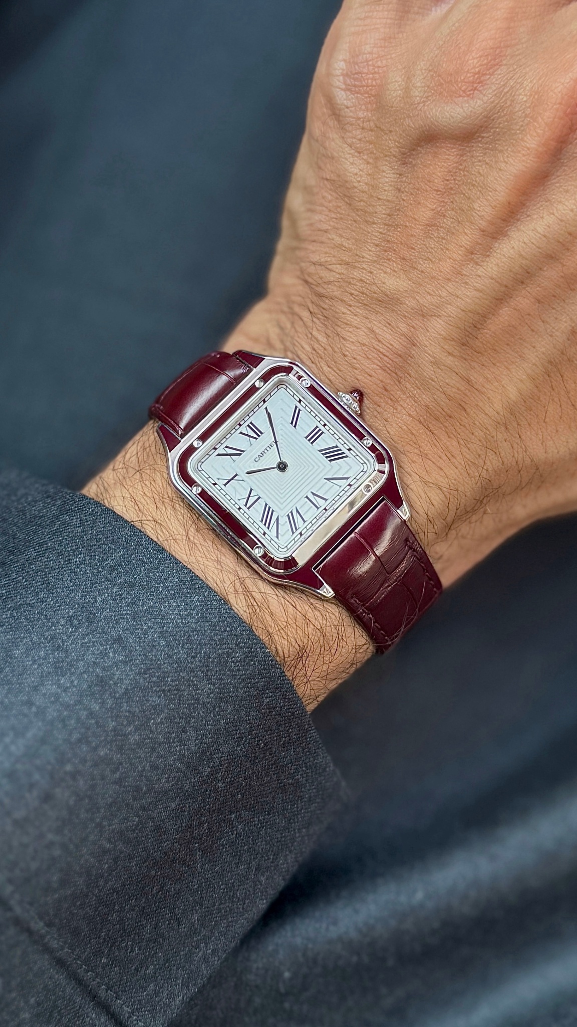 Watch by Cartier, Santos Dumont, Santos