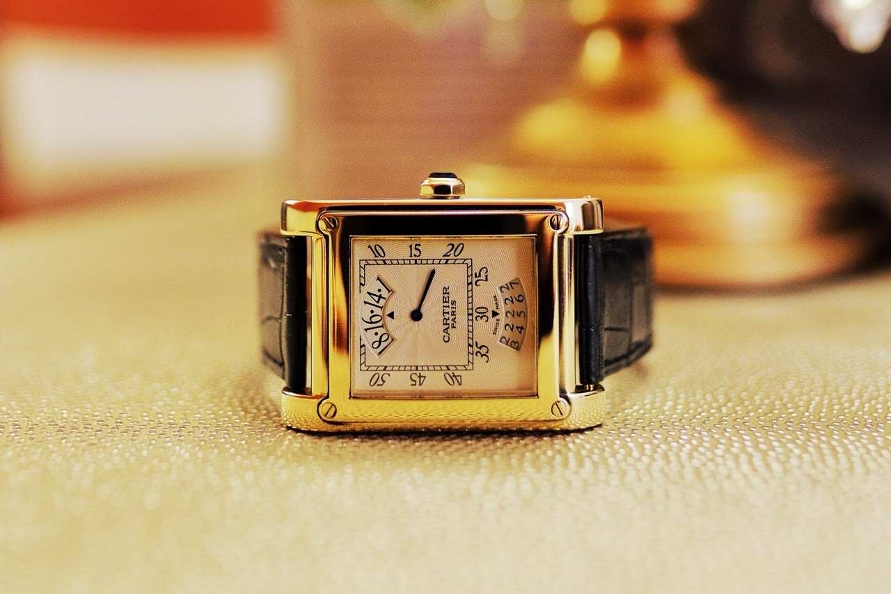 Watch by Cartier, Tank, Tank A Vis Jumping Hour 