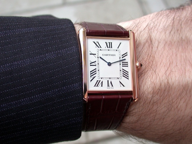 Cartier Tank Louis Cartier XL W1560003 & W1560017 — WatchProSite
