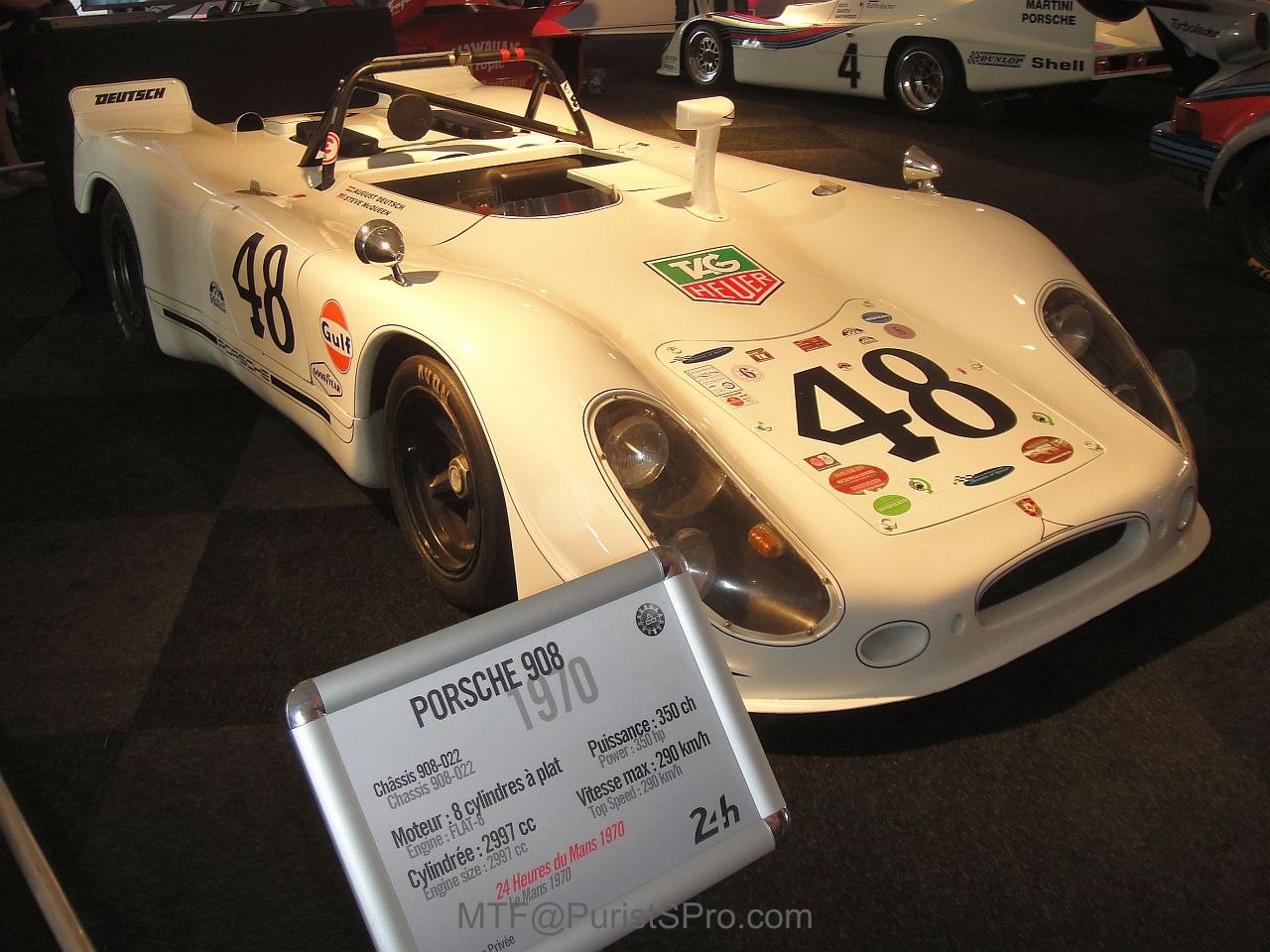 Porsche 908 (1970) August Deutsch and Steve McQueen