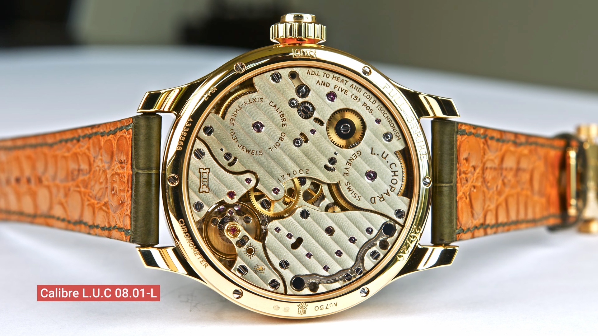 Watch by Chopard, Full Strike Minute Repeater