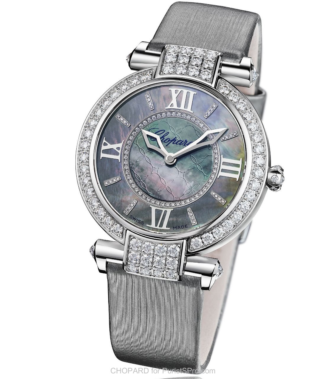 2015 Imperiale 36mm Joaillerie 384242-1006 white