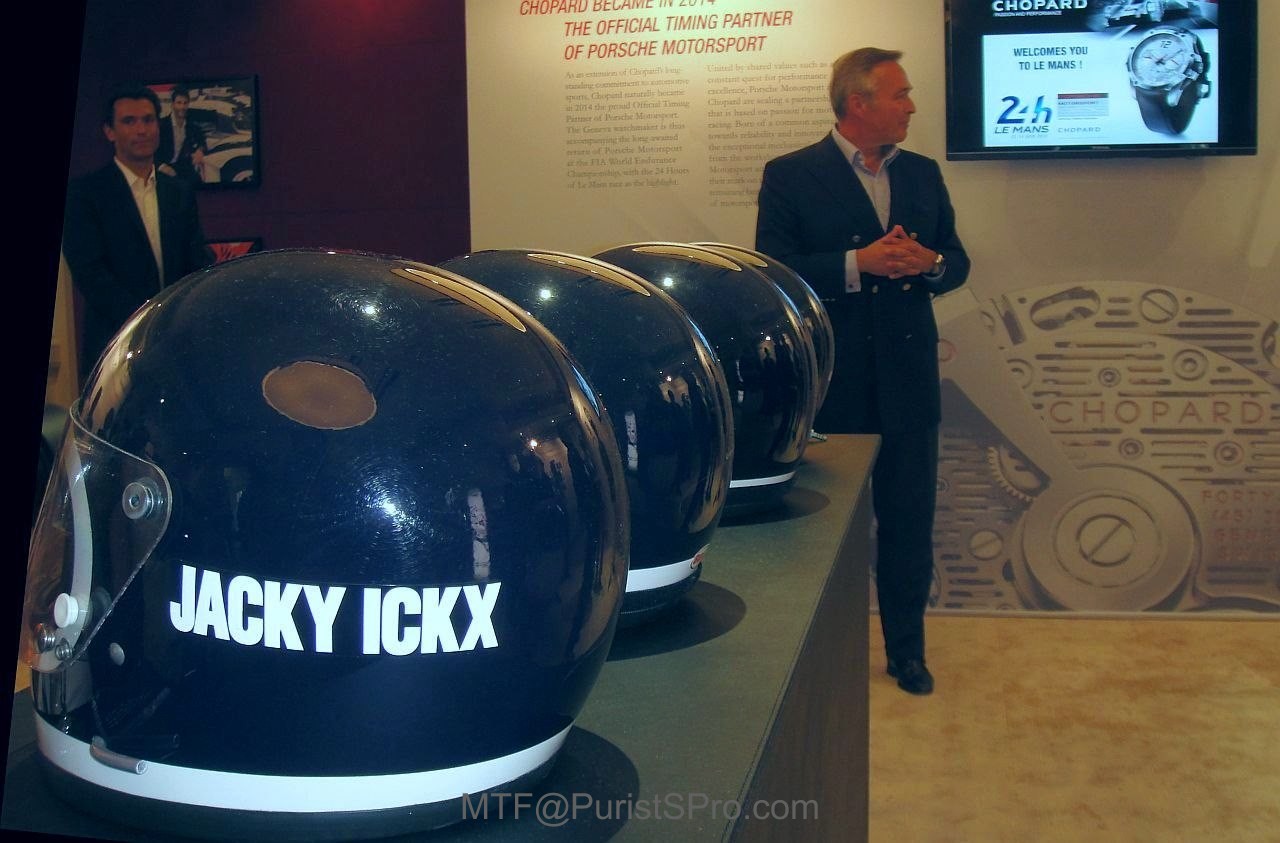 Jacky Ickx racing helmets
