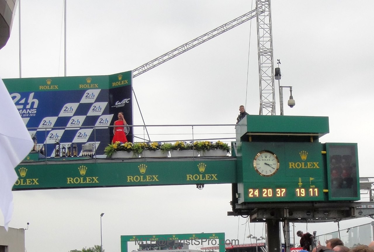 20m 37s after the race?