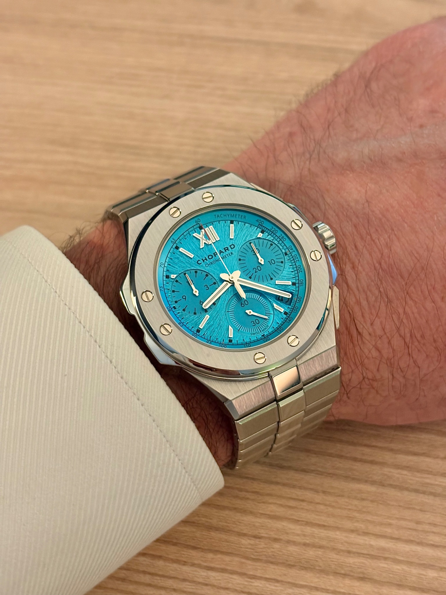 Watch by Chopard, Alpine Eagle, Maritime Blue